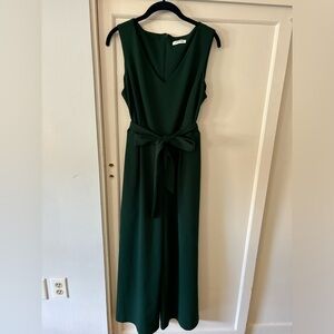 Beautiful emerald green Calvin Klein jumpsuit (tag missing but fits like a 10)